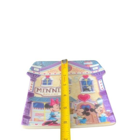 Vintage Disney Retired Minnie’s Bakery Mickey’s Village House Plaque - Picture 5 of 6